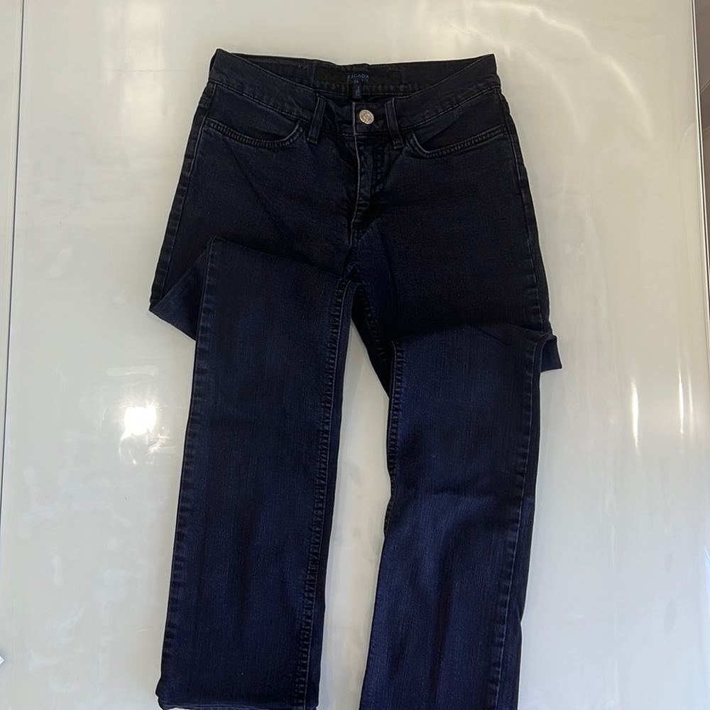 ESCADA SPORT Mid-Rise Straight Leg Jeans | Size 32